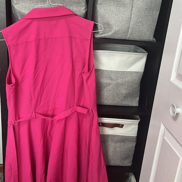 Pink sharagano dress  size 12 - Picture 4 of 5